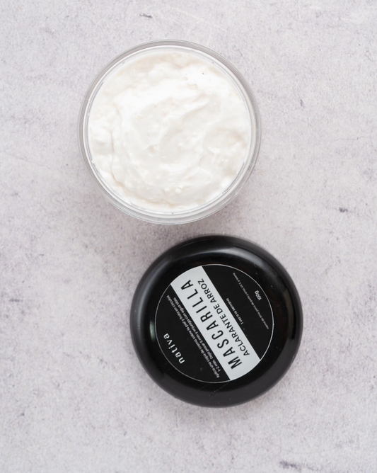 Mascarilla aclarantes de arroz